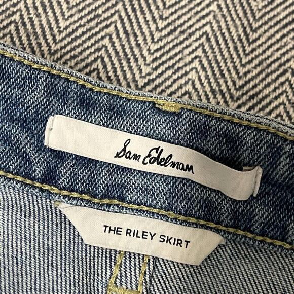 SAM EDELMAN - Riley Jean Skirt - Picture 4 of 7